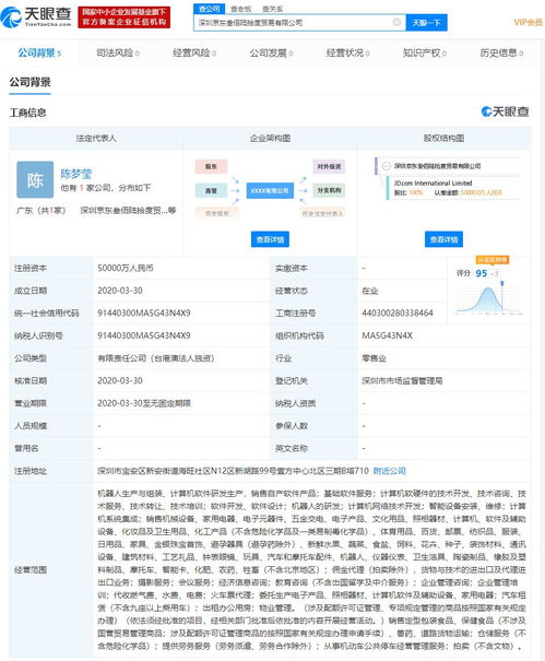 京東在深圳設(shè)立新貿(mào)易公司，加速布局網(wǎng)上貿(mào)易代理業(yè)務(wù)